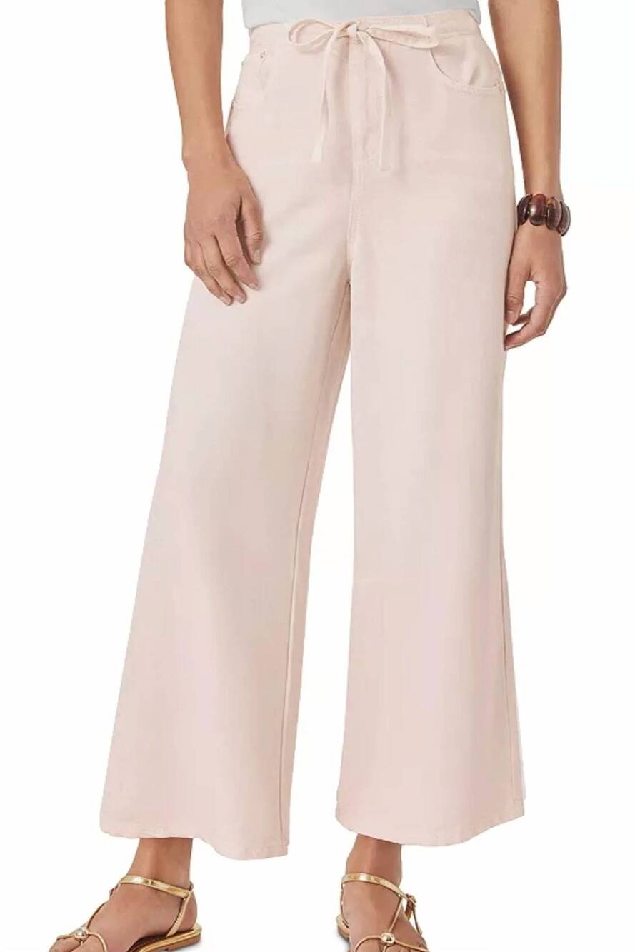 NEW SPLENDID women's denim crop pants in rose